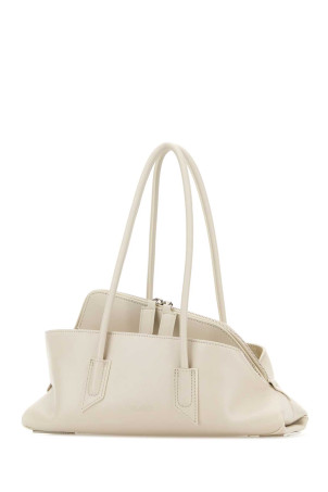 Ivory leather small La Passeggiata shoulder bag THE ATTICO (261WAH00058LBT019AA)