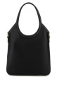 Черная кожаная сумка для покупок Black MIU MIU (5BA281VOLN2CRW)