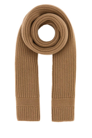 Camel wool blend scarf MIU MIU (5FS0482F8S)