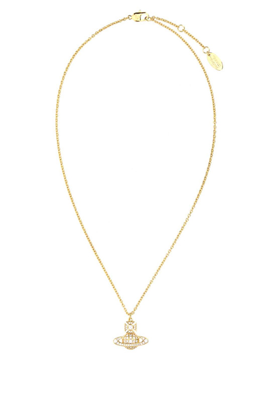 Gold metal Carmela necklace VIVIENNE WESTWOOD (630203BH02R102SM)