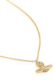 Gold metal Carmela necklace VIVIENNE WESTWOOD (630203BH02R102SM)