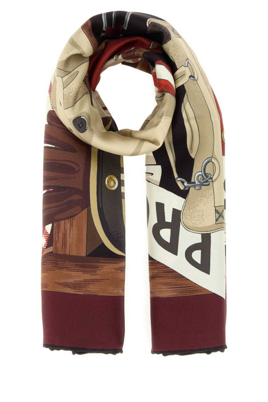 Printed silk Wardrobe foulard BURBERRY (8127441)