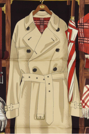 Printed silk Wardrobe foulard BURBERRY (8127441)