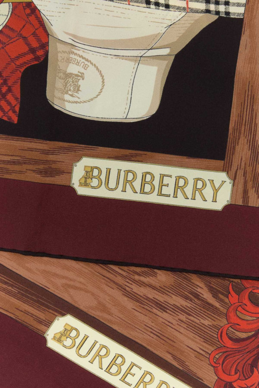 Printed silk Wardrobe foulard BURBERRY (8127441)