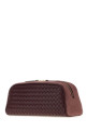 Большой клатч Nodo из кожи цвета «виноград» от BOTTEGA VENETA (876512V0HW8)