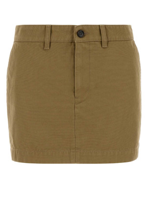 Khaki denim mini skirt BALENCIAGA (A002BKTRP15)