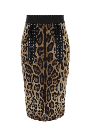 Printed jacquard skirt DOLCE & GABBANA (F4DC2TFSUBF)