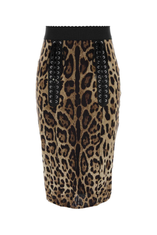 Printed jacquard skirt DOLCE & GABBANA (F4DC2TFSUBF)
