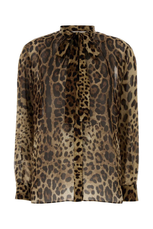 Printed georgette shirt DOLCE & GABBANA (F5T27TIS1DY)