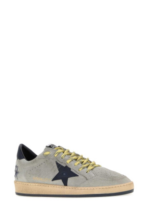 Grey suede Ball Star sneakers GOLDEN GOOSE DELUXE BRAND (GMF00117F008727)