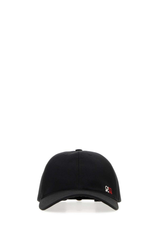 Черная хлопковая бейсболка LOEWE (K820358XB0)