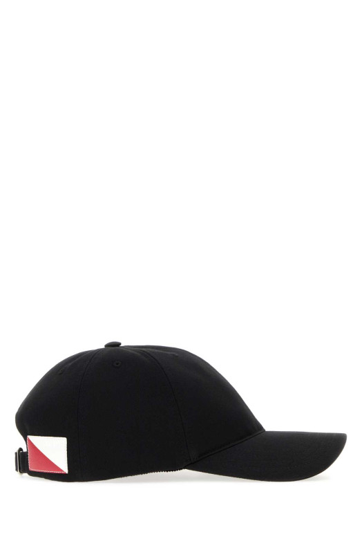 Черная хлопковая бейсболка LOEWE (K820358XB0)