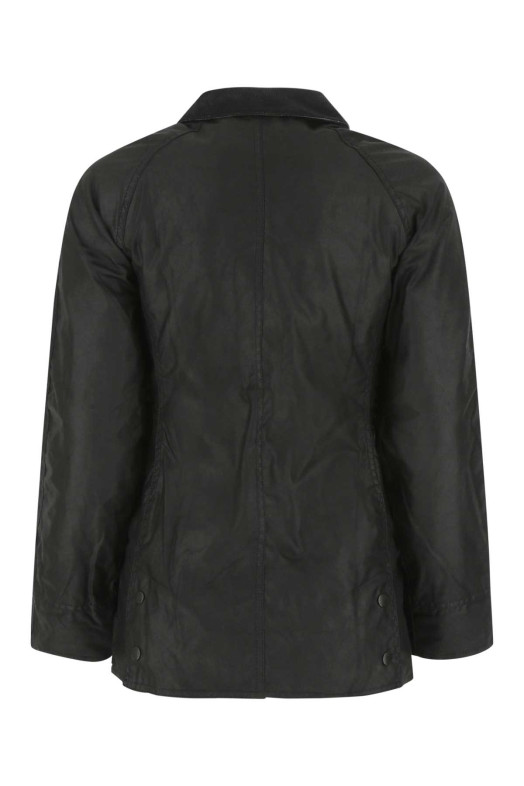 Черная хлопковая куртка Beadnell от BARBOUR (LWX0667)