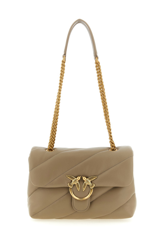 Сумка через плечо «Love Bag Puff Maxi», бежевая 100038A0F2I49Q