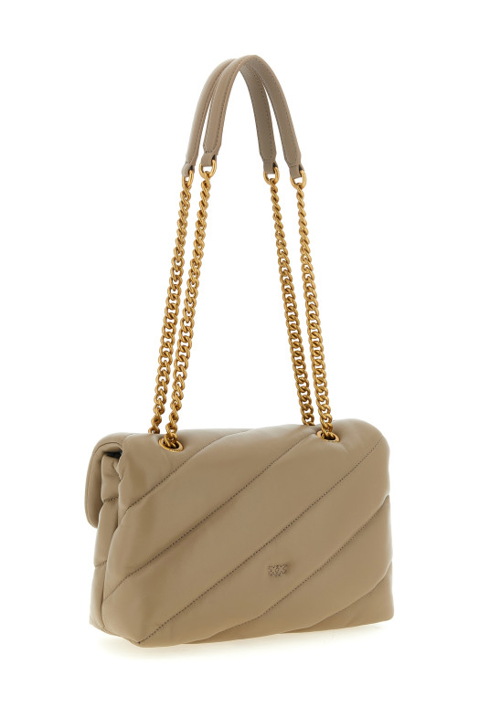 Сумка через плечо «Love Bag Puff Maxi», бежевая 100038A0F2I49Q