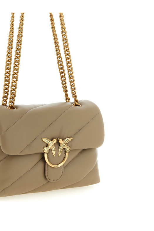 Сумка через плечо «Love Bag Puff Maxi», бежевая 100038A0F2I49Q