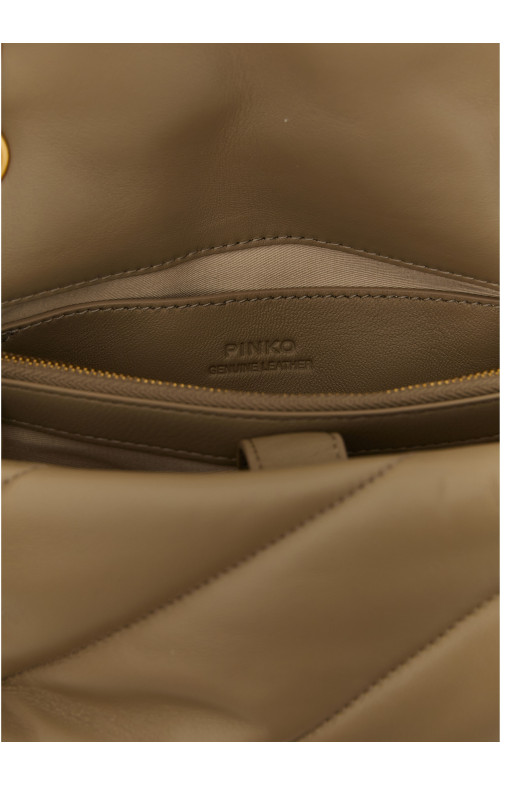 Сумка через плечо «Love Bag Puff Maxi», бежевая 100038A0F2I49Q