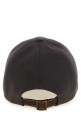 Logo embroidery cap Brown