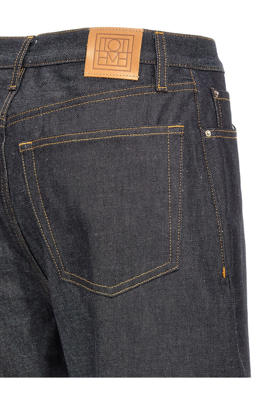 'Twisted Seam' jeans Blue