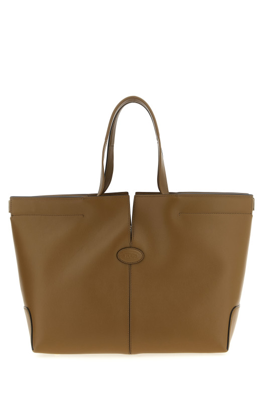 Средне-маленькая сумка для покупок «TodTOD'S 's Di Bag Folio», зелёная XBWDBMA0250RORS411
