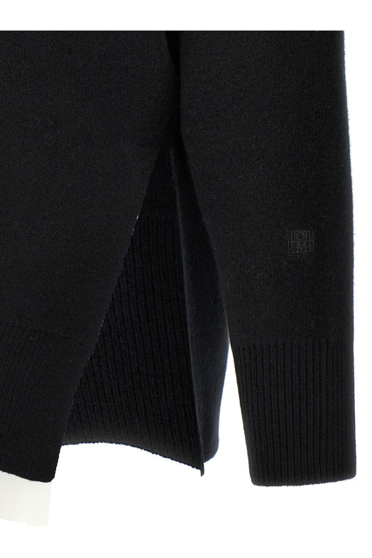 Свитер «Double-Knit», черный 251WRT4626YA0132001