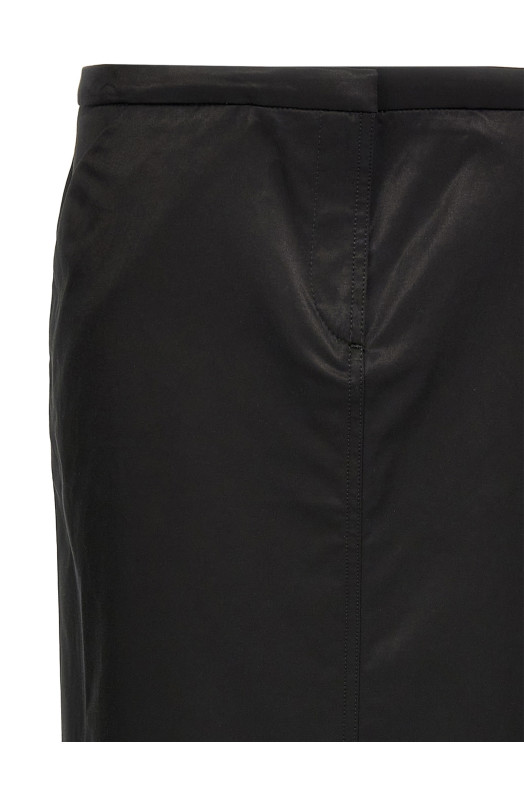 'Straight' skirt Black