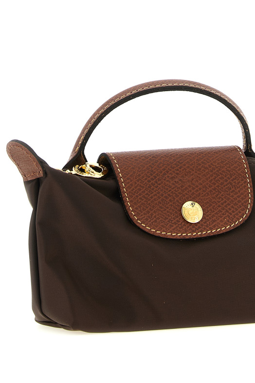 Сумка-клатч с ручкой «Le Pliage Original», коричневая 34175089002