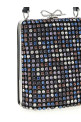 'Multi Crystal Chainmail' mini handbag Multicolor