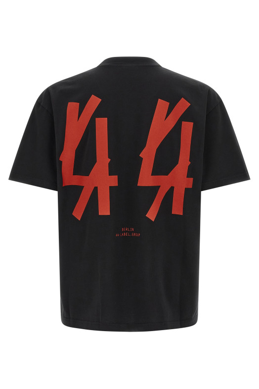 'Tee New J44' T-shirt Black