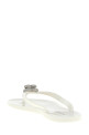 Сандалии «Double Heart», белые SS26S088805GUMWHT