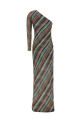 Платье с нерегулярным зигзагообразным узором, многоцветное MISSONI DS26SG1PBC005ZS72P3