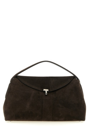 'T-lock' handbag Brown