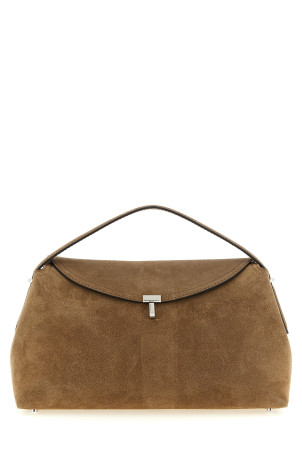 'T-lock' handbag Brown