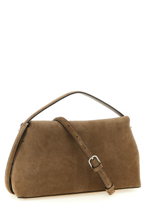 'T-lock' handbag Brown