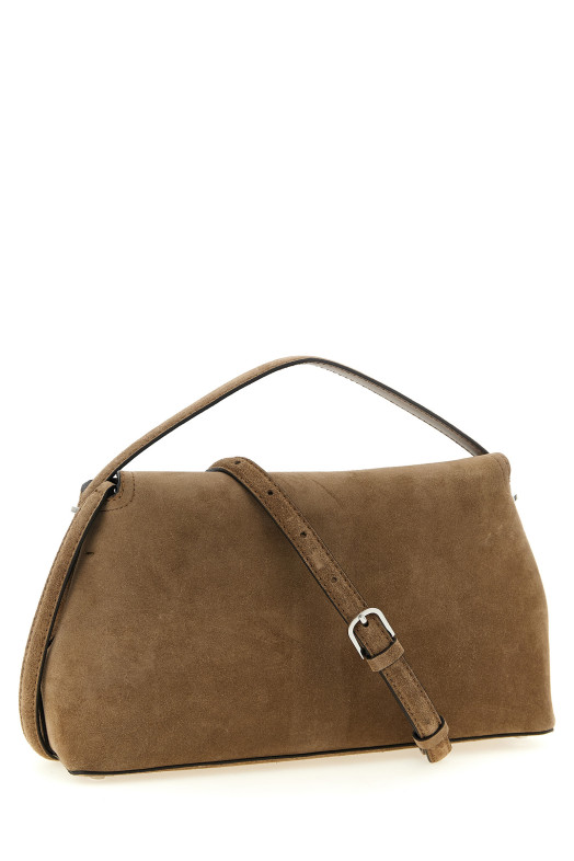 'T-lock' handbag Brown