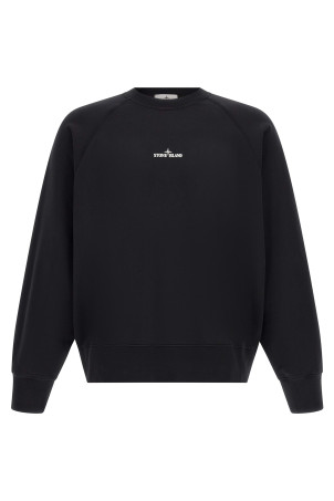 Толстовка с принтом, чёрная STONE ISLAND L2S156100008S0466V0029