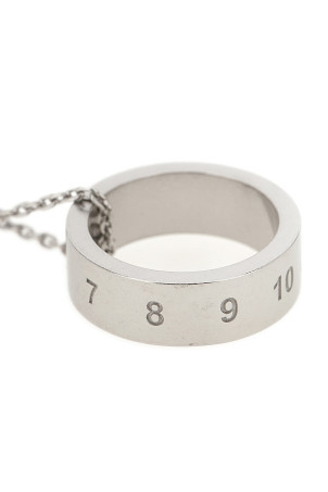 'Numeric' necklace Silver