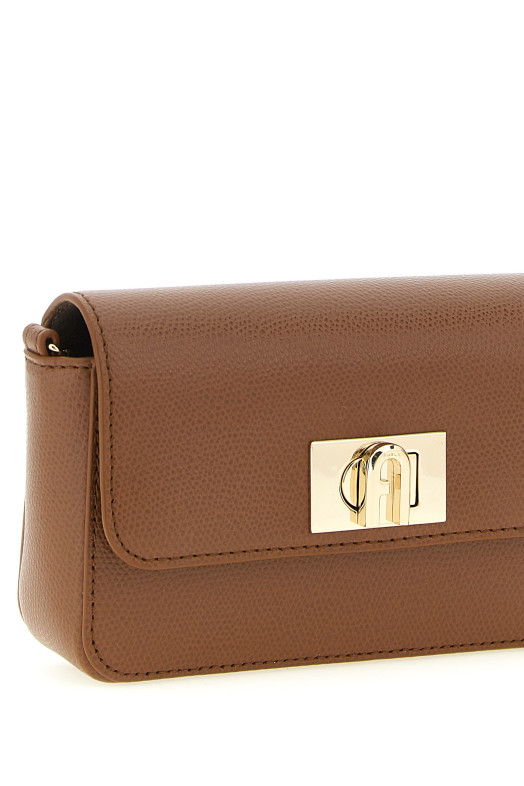 'Furla 1927' mini crossbody bag  Brown