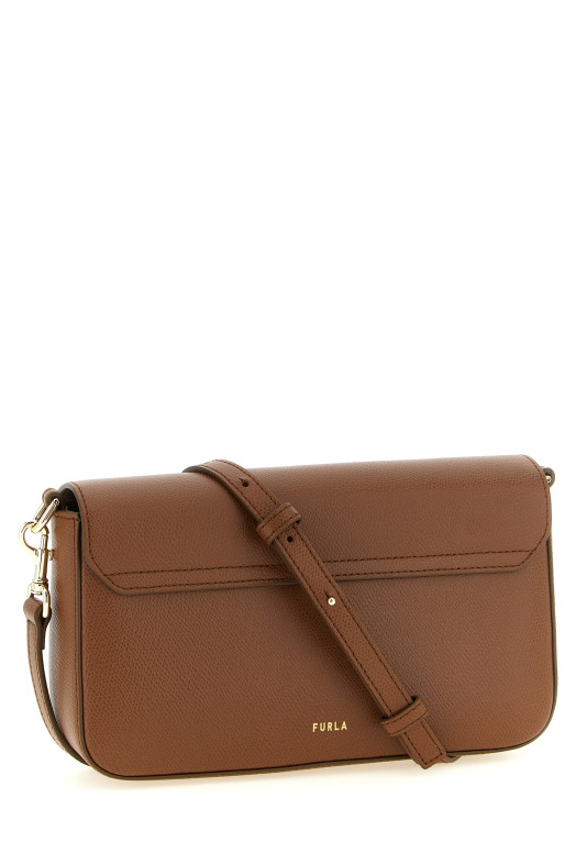 Сумка через плечо «Furla Iride S»  коричневого цвета WB02206ARE00003B00
