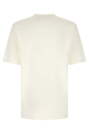 Logo embroidery t-shirt  White