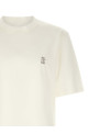 Футболка з вишитим логотипом  Біла BRUNELLO CUCINELLI M0B138440CJB65