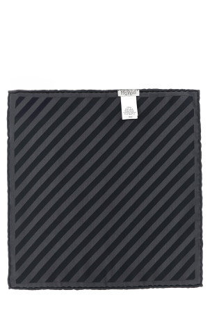 Regimental pocket clutch  Gray