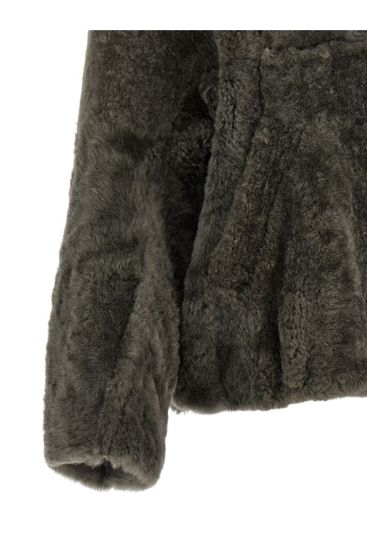 Cropped fur  Gray