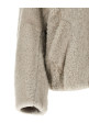 Cropped fur  Beige