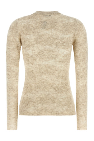 'Flower Lace' sweater  Beige