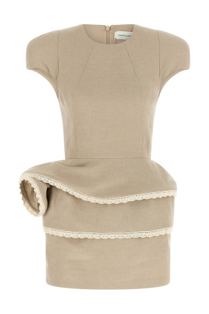 '52' dress  Beige