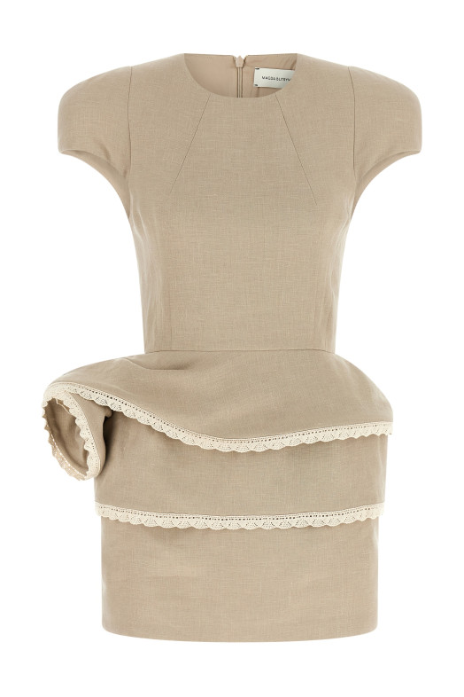 '52' dress  Beige