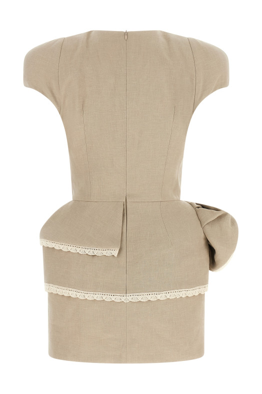 '52' dress  Beige