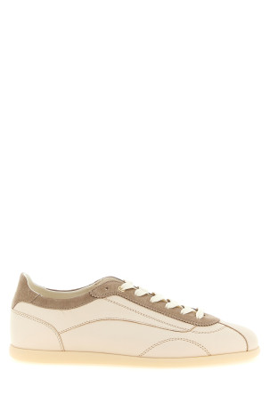 'Slim' sneakers Beige