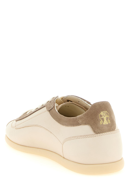 'Slim' sneakers Beige